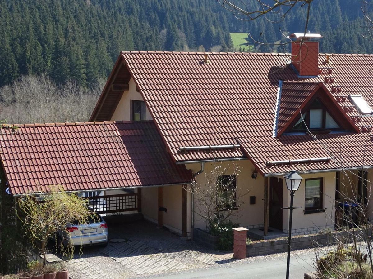 Ferienwohnung Am Berggrabenweg Ilmenau Esterno foto
